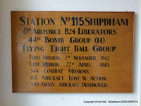  - inside the club house at this former USAAF airbase - by Chris Hall