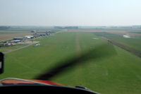 - Final approach of vliegveld Midden-Zeeland in the scenic southwestern part of the Netherlands. - by Van Propeller