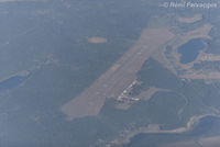  @ Williams Lake Airport (Williams Lake Regional Airport) - From 24,000ft, looking to the southeast. - by Remi Farvacque