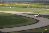  - View down on DUS from seat 34F... - by Holger Zengler