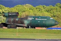  - Fire training rig at Manchester Airport - by Chris Hall