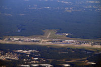  - RDU as seen from the air after take off and heading west. - by Eric Olsen