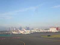  - View of the downtown Boston from the Logan International Airport of Boston. - by Jonas Laurince