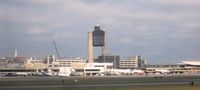  - View of the Logan International Airport of Boston and the Control Tower - by Jonas Laurince