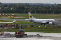  - Business as usual while apron at Terminal C is getting new surface - by Günter Reichwein
