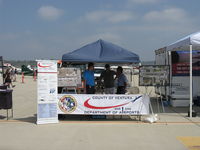  - Ventura County Dept. of Airports display booth at 2015 Wings Over Camarillo Airshow. Maintains OXR & CMA airports from CMA Headquarters. - by Doug Robertson