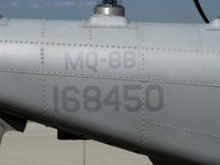  - BUNO 168450 Northrop Grumman MQ-8B FIRE SCOUT UAS, Rolls Royce 250-C20W Turboshaft,  autonomous takeoff & landing, organic intelligence, surveillance, reconnaissance and targeting  - by Doug Robertson