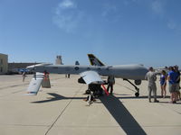  - USAF General Atomics MQ-1 PREDATOR UAV, Rotax 914F Turbocharged 115 Hp pusher, max speed 135 Mph, can launch Hellfires and Stingers - by Doug Robertson