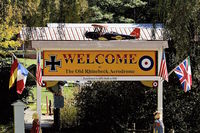  - The entrance to a mecca of vintage aviation - by Terry Fletcher