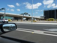  - Elevated roadway associated with new multi-level car park, Terminal 4, Melbourne. Oct 14, 2015 - by red750