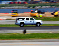  @ Ronald Reagan Washington National Airport - OPS 1 making a runway check - by Ronald Barker