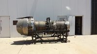  - A General Electric CJ805-23B on display at the San Diego Air & Space Museum Annex. This Convair 990 aft-fan engine was rescued from a scrap yard at Denver Stapleton Airport in 2014. - by GatewayN727