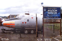  - A view of the Dumfries and Galloway Aviation Museum in May 1997. Nose is Canberra T.4 WJ880. - by Clive Pattle
