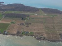  @ North Bass Island Airport - Looking west from 2000 ft. - by Bob Simmermon