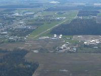  @ Willard Airport - Looking east from about 2500 ft. - by Bob Simmermon