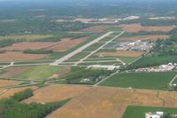  @ Monroe County Airport - Climbing out, looking NW - by Bob Simmermon