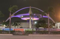  - Theme building at night - by Florida Metal