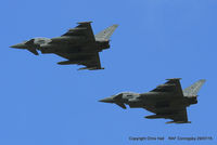  - ZJ929 and ZJ919 in formation over RAF Coningsby - by Chris Hall