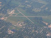  @ Jerry Tyler Memorial Airport - Looking NE from 10,000 ft. - by Bob Simmermon