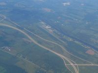  @ Fort Atkinson Municipal Airport - Looking NE from 10,000 ft. - by Bob Simmermon