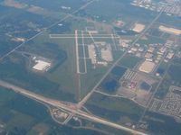  @ Kenosha Regional Airport - Looking NE from 10,000 ft. - by Bob Simmermon