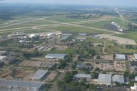  @ Dane County Rgnl-truax Field Airport - Climbing out and looking north - by Bob Simmermon
