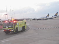 - Hermes Airport Fire and Rescue Vehicle @ Paphos Airport, Cyprus. - by David Burrell