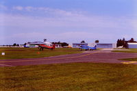  - Summer 1986. N770A & N151PB in position on rwy 27L. - by GatewayN727