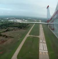  @ Guthrie-edmond Regional Airport - N64023 taking off from KGOK - by adenhart