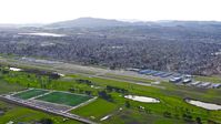  - Departing Petaluma Municipal Airport, Petaluma, CA on a right downwind departure in Diamond Star 40 N171CB. Headed back home to Reid Hillview KRHV. - by Chris Leipelt