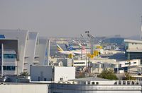  - DXB terminals seen from the west side of the airport. - by FerryPNL