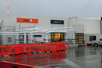  - The new shed at Auckland's domestic part with gates 62 and 63, for the new Jetstar regional prop services - by Micha Lueck