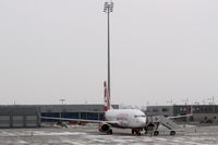  - Lonesome AirBerliner on snowy apron 1 west....  - by Holger Zengler