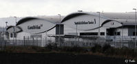  - Gama Aviation Hangar complex view at Glasgow International EGPF - by Clive Pattle