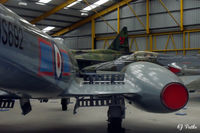  - Inside one of the display hangars at the Newark Air Museum, Winthorpe, Nottinghamshire. X4WT - by Clive Pattle