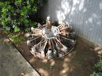  - Jacobs R-755-9 757 cubic inch displacement 7 cylinder radial-The R-755 series horsepower ranged from 200-350 Hp. May be seen adjacent to SZP airport office in the small John F. Richards Airport Park. - by Doug Robertson