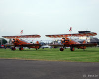  - Some Breitling Wingwalker participants at the Heart of Scotland Airshow held at Pert EGPT - by Clive Pattle