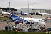  - Eastern Airways apron at Aberdeen EGPD - by Clive Pattle