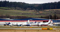  - Eastern Airways aircraft parked up at Aberdeen EGPD - by Clive Pattle