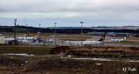  - Terminal view facing north at Aberdeen EGPD. Viewed from a litter strewn area under development. - by Clive Pattle