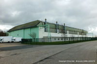  - one of the surviving hangars at the former RAF Binbrook - by Chris Hall