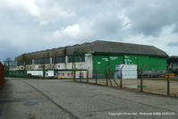  - one of the surviving hangars at the former RAF Binbrook - by Chris Hall