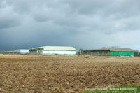  - the surviving hangars at the former RAF Binbrook - by Chris Hall