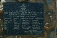  - Memorial for the crew of a Lockheed Hudson Mk.IV that crashed shortly after take-off from Ceduna Airport in 1942. Located near the airport entrance. - by Van Propeller