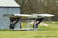  - wing centre section and undercarrage at Church Fenton - by Chris Hall