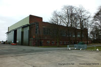  - hangar at Church Fenton - by Chris Hall