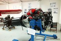  - Rolls Royce Derwent 5 on display in building 27 at Hooton Park - by Chris Hall