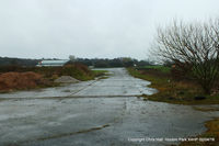  - surviving section of the northwest perimiter track at Hooton Park - by Chris Hall