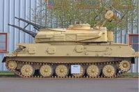  -  ZSU-23-4 Shilka,  this example was captured by 4 Regiment AAC on Operation Granby during the 1991 Gulf  War, seen on display at the Museum of Army Flying. - by Derek Flewin