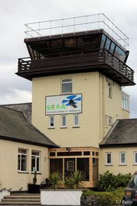  - The tower at Perth EGPT also housing the HQ of the Scottish Air Ambulance - by Clive Pattle